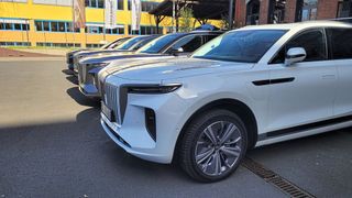 Die Modelle des chinesischen Luxusherstellers Hongqi sind künftig auch in Deutschland erhältlich. (Bild: Wehner - VCG)