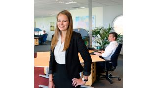 Deborah Goecke von Loco-Soft hält das Webinar Digitalisierung. (Loco-Soft)