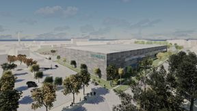 Visualisierung der Smart Factory Amberg aus der Vogelperspektive (Siemens)