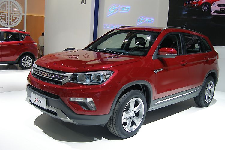 ... den SUV CS 75, mit dem der chinesische Hersteller deutlich wachsen will. (Foto: Grimm)