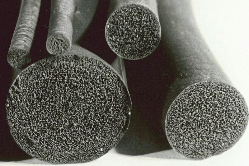 Platz 6: Rundschnüre aus Moosgummi sind gegenüber vielen Säuren, Laugen oder polaren Lösungsmitteln beständig. Darüber hinaus sind sie in der Regel in einem weiten Temperaturbereich einsetzbar. (Bild: Reichelt Chemietechnik GmbH & Co.)