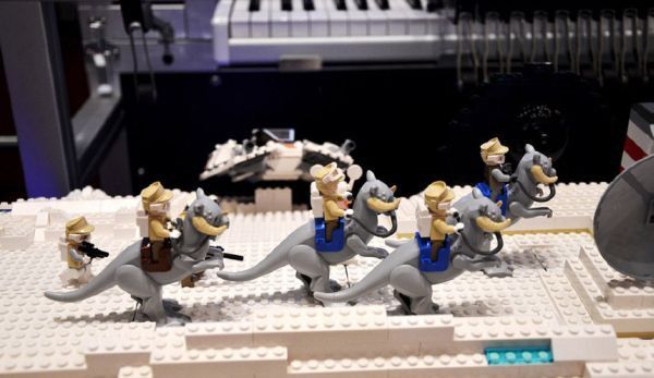 Impressionen der Star Wars Orgel aus Lego (Fotos: BUILDERS OF SOUND)