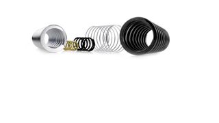 Druckfedern aus verschiedenen Werkstoffen. (Bild: Gutekunst)