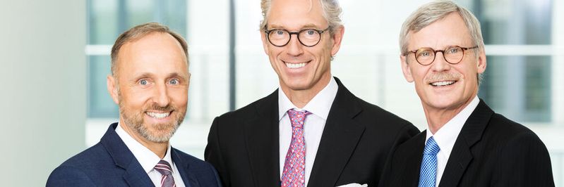 (v. l.) Der KBV-Vorstand Dr. Stephan Hofmeister, Dr. Andreas Gassen, Dr. Thomas Kriedel (v. l.) Der KBV-Vorstand Dr. Stephan Hofmeister, Dr. Andreas Gassen, Dr. Thomas Kriedel