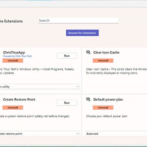 FlyOOBE kommt mit verschiedenen Erweiterungen.(Bild:  Joos | FlyOOBE)