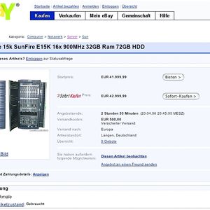 Angebot. Ob Auktion oder eBay-Shop – gibt’s nicht, geht nicht auf virtuellen Marktplätzen. Auch IT-Produkte werden dort zuhauf gehandelt