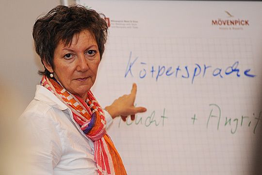 … und wie wichtig die Körpersprache ist. (Archiv: Vogel Business Media)