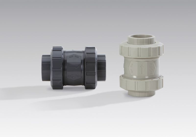 GF Piping Systems Rückschlagventile Typ 661/562 (Bild: GF Piping Systems)