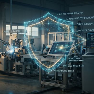 Die neue EU-Maschinenverordnung rückt Cybersicherheit und digitale Risiken stärker in den Fokus. (Bild: )