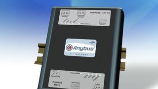 Anybus X-gateway: Das abgebildete Gateway ermöglicht die Kommunikation zwischen Profibus und Pofinet IRT (Lichtwellenleiter) (HMS Industrial Networks)
