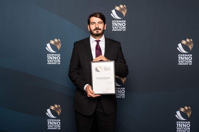 Michael Naderer hat mit seinem Team den German Innovation Award 2019 gewonnen.  (Dynamic E-Flow)