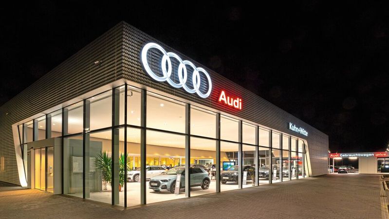Anfang 2020 hat Kuhn + Witte ein neues Audi-Terminal in Seevetal-Fleestedt eröffnet.(Bild:  Kuhn + Witte)
