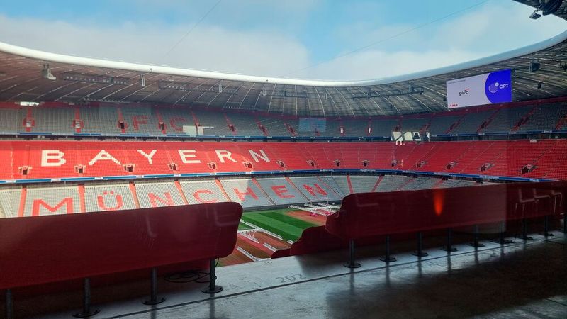 Auch die nächste Veranstaltung zur digitalen Zukunft Europas steht bereits fest: Die CPT 2027 findet vom 11. bis 13. Mai erneut in der Allianz Arena statt.  (Bild: © Serina Sonsalla)