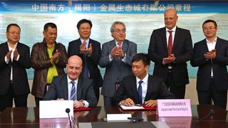 Die Qwair Group und das Unternehmen Guangdong Guanya Environmental Protection Science and Technology unterzeichneten Ende Dezember ein „Memorandum of Understanding“. (Zhong De Metal Group)