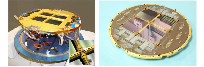 Die Focal Plane ruht auf einer Struktur aus Kohlefaser-Laminat ( bicepkeck.org)
