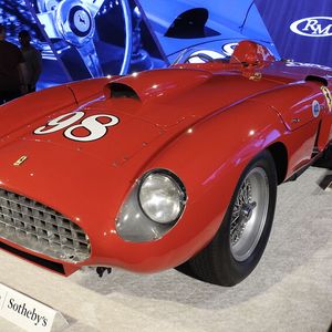 Ferrari sicherte sich mit dem 410 Sport Spider von 1955 den zweiten Rang in der Auktions-Bestenliste.(Bild:  RM Sotheby's)