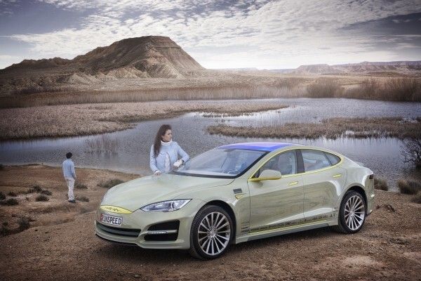 Mit dem vollelektrisch angetriebenen Konzeptfahrzeug „XchangE“ zeigt die Schweizer Ideenschmiede Rinspeed auf dem Genfer Auto-Salon die Zukunft des autonomen Fahrens.  (Rinspeed)