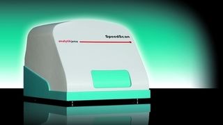 Abb. 1 Beschleunigt die Molekulardiagnostik: Speedscan, der PCR-Endpunktdetektor im Plattenreaderformat, ermöglicht die Auswertung bzw. Fluoreszenzmessung in jedem Well einer vollständig belegten 96er-Mikroplatte in 50 Sekunden. (Archiv: Vogel Business Media)