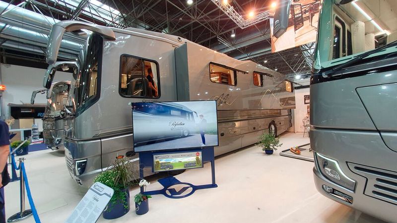 Und dank Slide-Outs gewinnt man in den Luxus-Wohnmobilen sogar noch mehr Platz. (Bild: Mauritz – VCG)