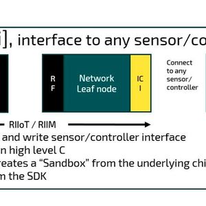 Das RIIM-Modul verfügt über eine Reihe von Schnittstellen zur Auswertung von Sensoren und Ansteuerung von Aktoren, die über die ICI-Schnittstelle einfach in die Anwendungssoftware des Moduls integriert werden können.(Bild:  Radiocraft)
