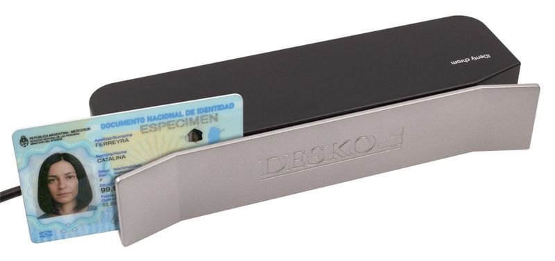 Desko Identity Chrom with swipe-slot (Source: Desko)