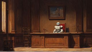 KI hilft vermehrt in Sachen Compliance. (Bild: Midjourney / KI-generiert)