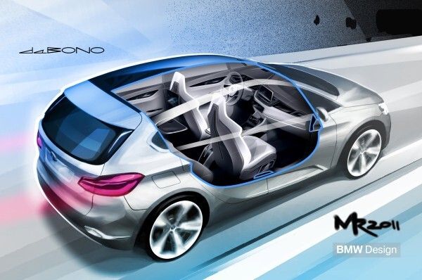 Der BMW Concept Active Tourer: ein Plug-In-Hybrid mit 140 kW Systemleistung (Bild: BMW)