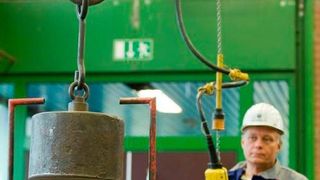 Kein Ausbildungsberuf in Deutschland: Kranführer. (ThyssenKrupp Steel Europe)