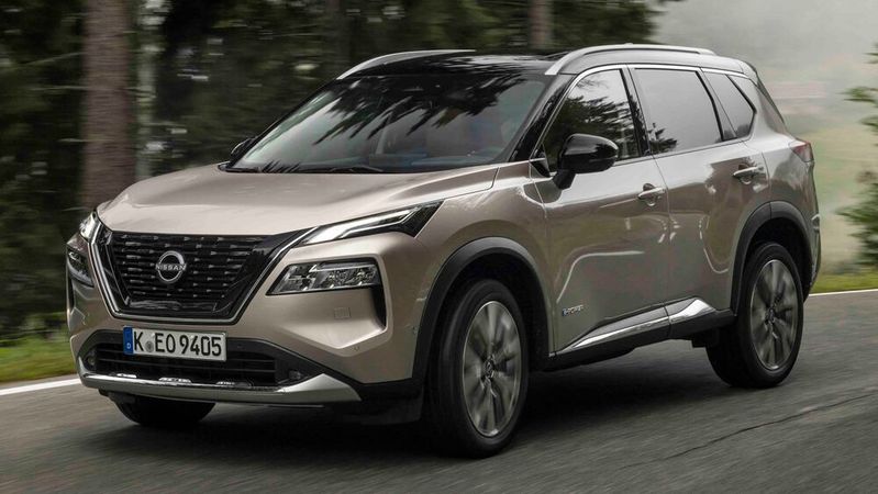 Der Nissan X-Trail ist 4,68 Meter lang.(Bild:  Nissan)