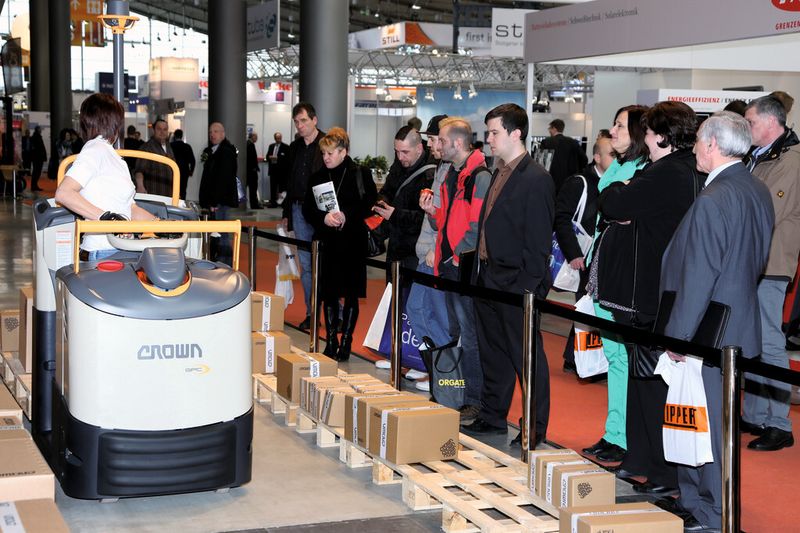 Mehr als 1000 Aussteller der Intralogistikbranche zeigen auf der Messe ihre aktuellen Lösungsangebote für effiziente Prozesse. (Bild: Euroexpo)
