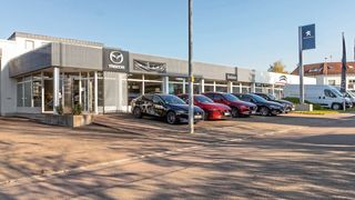 Am Standort Frickenhausen verkauft Auto Bebion auch Fahrzeuge der Marke Mazda. (Bild: Auto Bebion)