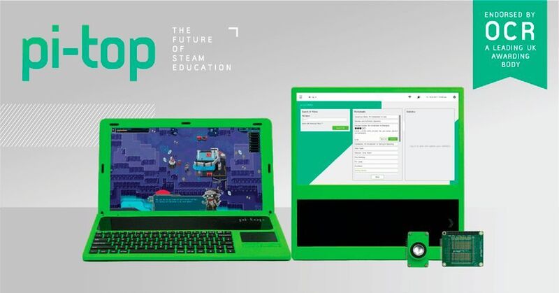 pi-Top (Stand: 7): pi-top entstand um positive soziale und erzieherische Wirkungen im Bildungssystem zu fördern. Seit unseren Anganfstagen war es das Ziel dies mit erschwinglichen und innovativen elektronischen Bildungsgeräten zu erreichen. pi-top ist ein DIY Raspberry Pi Laptop mit 13.3 Zoll Bildschirm & 10h Akkulaufzeit. pi-topCEED ist ein All-in-One bausteinartiger Rechner mit 14 Zoll Bildschirm. Zentral zu beiden Produkten ist pi-topOS Polaris, unsere Software-Suite mit vielen Apps, pädagogischen Ressourcen und Community-Unterstützung. pi-top und pi-topCEED wurden kreiert um ganz einfach deinen Raspberry Pi (oder andere SBCs) überall, vom Klassenraum oder Werkstatt bis zum Wohnzimmer, zu nutzen. Dein Computer-Einsteiger-Set. Lernen, spielen & bauen mit pi-top & pi-topCEED – der DIY Raspberry Pi Laptop & All-in-One Desktop. Gegründet im Jahr 2014, pi-top wird nun in über 80 Länder weltweit Angeliefert. Desweiteren, haben pi-top eine klasse Gemeinschaft von Lehrern und Makern, die zusammen dazu beitragen unsere Angebote ständig zu gestalten und zu innovieren.  (Pi-Top)