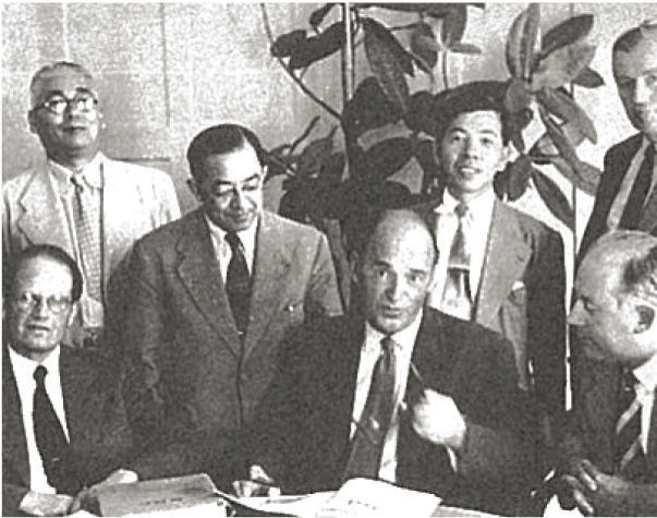 1953: Ankündigung der DC-Motortechnologie (Bild: Yaskawa)