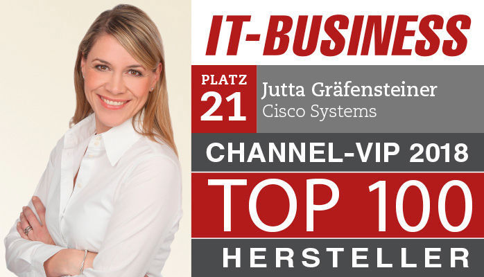 Jutta Gräfensteiner, Director Channel and Partner-Management Cisco Systems (Cisco Systems)