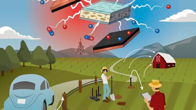 PE cell collects and stores electricity in remote areas