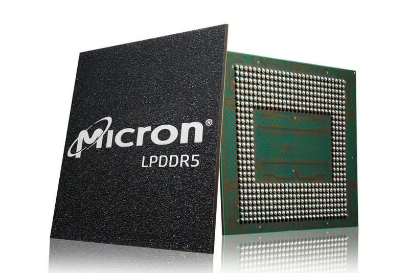 LPDDR5 ist schneller DRAM-Arbeitsspeicher, der auch in Fahrzeugen zum Einsatz kommt. (Bild: Micron)