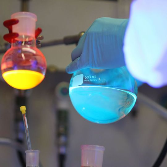 Reaktionsgefäße im Labor (Symbolbild)(Bild:  Likat/ Danny Gohlke)