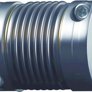 Bild 2: Der Metallbalg der Toolflex sorgt für einen optimalen Ausgleich von Axial-, Radial- und Winkelverlagerungen. Bild: KTR Kupplungstechnik