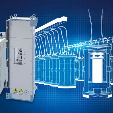 Mit ‘Flying Restart’ erweitert Sieb & Meyer den Funktionsumfang seiner Drive Controller aus der SD4x-Familie ab 24 kW aufwärts. Die Lösung ermöglicht das sensorlose Aufschalten auf einen bereits drehenden Motor oder Generator. (Bild: Sieb & Meyer)