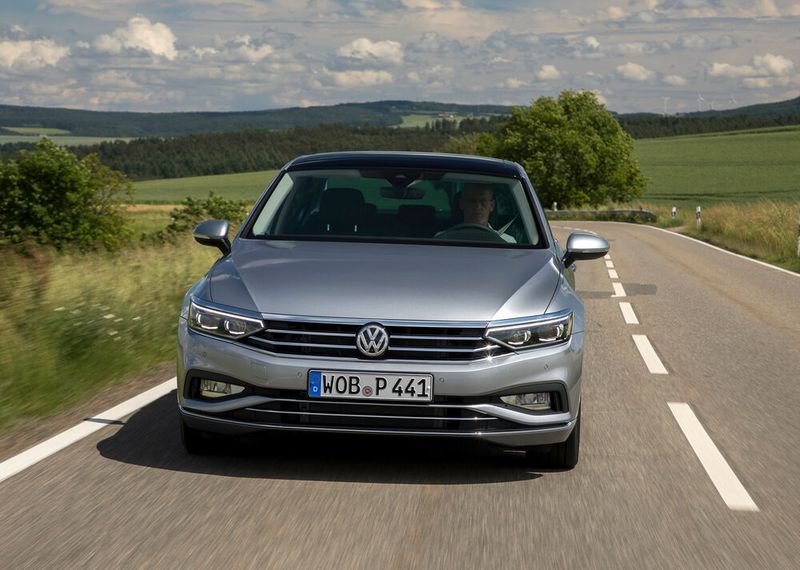 Meistverkauftes Modell in der Mittelklasse: VW Passat, 6.529 Neuzulassungen. (Volkswagen)