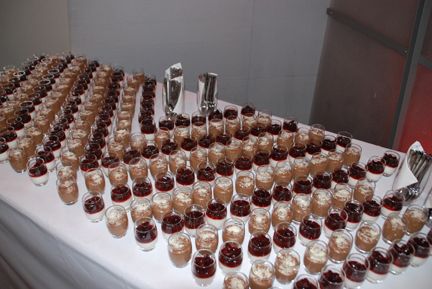 Auch das Buffett bot etwas fürs Auge. (Archiv: Vogel Business Media)