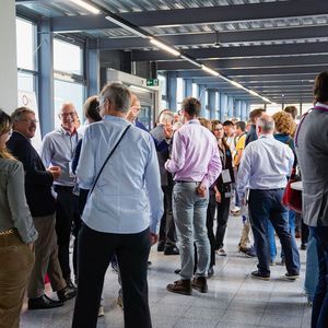 Am Technologietag 2026 der OST – Ostschweizer Fachhochschule in Buchs standen Kooperationen zwischen Industrie und Forschung im Zentrum. (Bild:  OST)