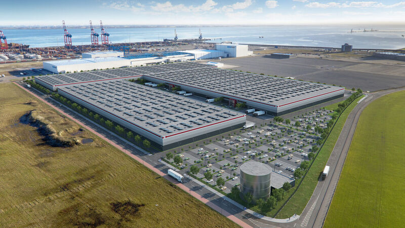 Im Jadeweserport entwickelt P3 140.000 Quadratmeter Logistikfläche.