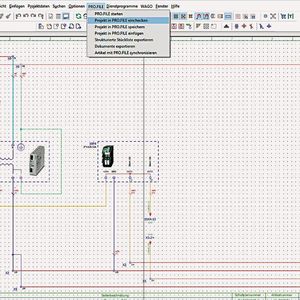 Das Eplan-Projekt wird über den Connector ins PDM-System Pro-File eingecheckt.