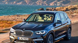 X3-Modelle aus dem Produktionszeitraum 2. August 2017 bis 23. Januar 2018 sind vom Rückruf betroffen. (Bild: BMW)