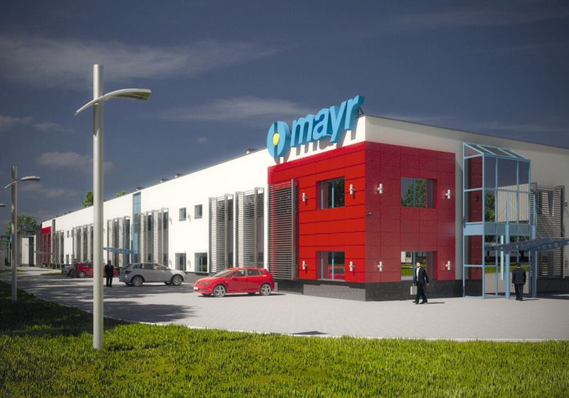 Mayr Antriebstechnik eröffnete im Juni 2015 eine neue, 6000 m² große Halle für das Werk Mayr Polen in Ostrzeszow. (Bild: Mayr Antriebstechnik)