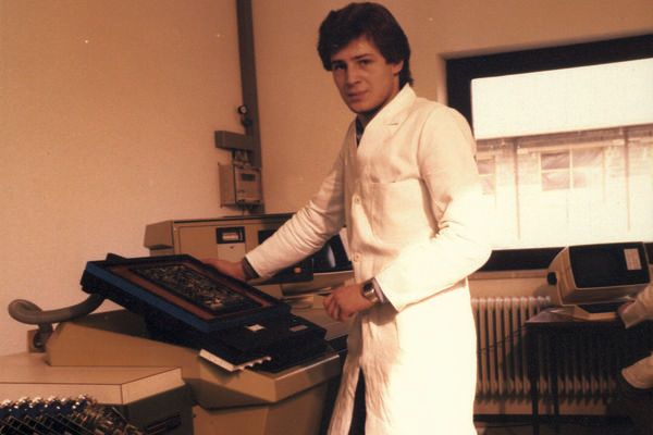 In-Circuit-Test 1983: Das Testverfahren wurde vom Kunden Siemens gefordert. (Bild: Zollner)