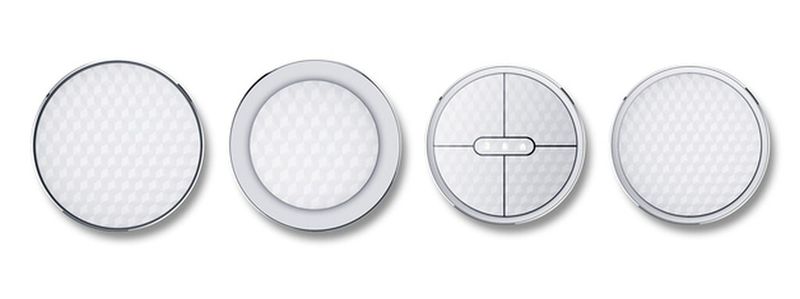 Red Dot Award 2015 - Smart-Home-Lösung smanos K1 SmartHome DIY Kit von HerstellerChuango Security Technology Corporation, China: Der smanos K1 SmartHome DIY Kit ermöglicht es dem Immobilienbesitzer, sich durch drahtlose Vernetzung jederzeit Zugriff auf die Elektrik im Haus zu verschaffen und eine intuitive Bedienung aus der Ferne oder direkt vor Ort zu nutzen. Lichtschalter und Steckdosen, Schlösser und Kameras, Alarmanlagen und Umgebungssensoren können abgerufen, eingestellt und mit dem Smartphone überprüft werden. Bis zu 50 drahtlose Smart-Home-Elemente lassen sich in die Hausautomation integrieren und sind ohne technische Kenntnisse intuitiv steuerbar, was eine Nutzung auch für Kinder und ältere Menschen möglich macht. (Bild: Red Dot)