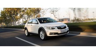 Qoros stellte auf der Automesse in Guangzhou/Kanton den Qoros 3 City SUV vor. (Foto: Qoros)