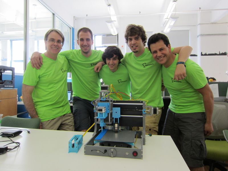 The BotFactory Team with Squink (BotFactory)